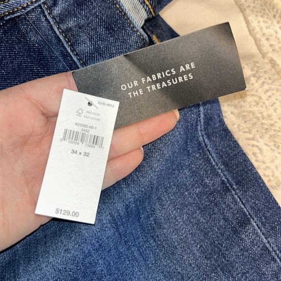 Banana Republic Straight Jeans NWT 34x32 - Picture 7 of 7